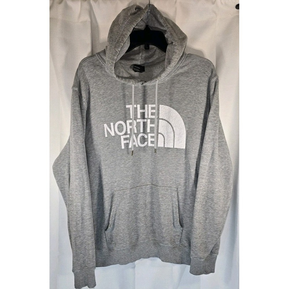 TNF The North Face Gray‎ Pullover Hoodie Men's Large
